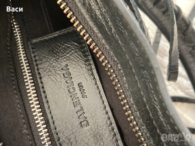 BALENCIAGA чанта естествена кожа, снимка 6 - Чанти - 51633619