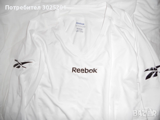 Нова Дамска Спортна Тениска Reebok®   С М размер на намаление   