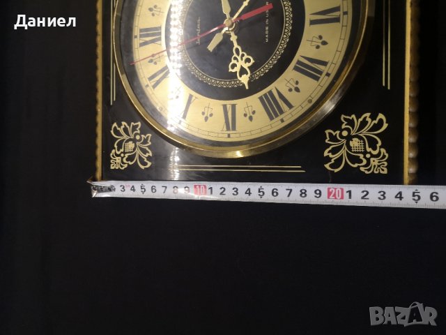Стенен часовник Янтаръ , снимка 5 - Антикварни и старинни предмети - 44202758