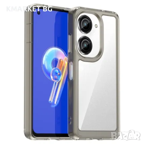 Asus ZenFone 9 Силиконов Калъф Transparent TPU и Протектор, снимка 3 - Калъфи, кейсове - 49114334