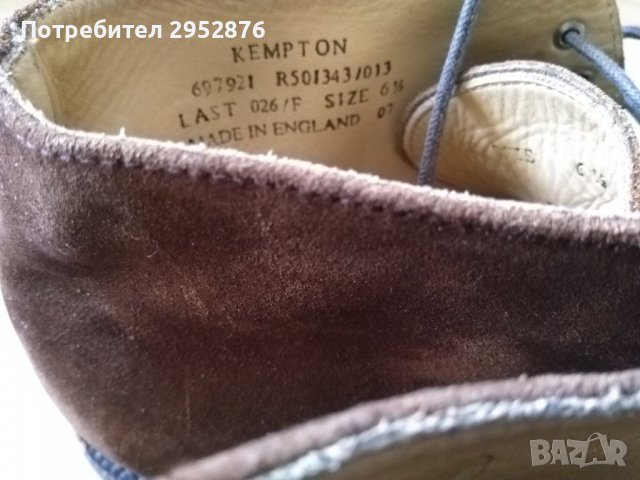 Мъжки обувки Kempton Danite sole, снимка 5 - Ежедневни обувки - 39994779