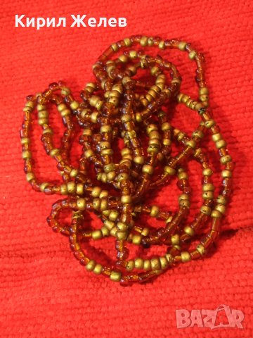 СТАРО ФИНО МЪНИСТЕНО КОЛИЕ ГЕРДАН РЪЧНА МАЙСТОРСКА ИЗРАБОТКА 34774, снимка 2 - Антикварни и старинни предмети - 39141544