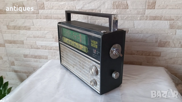 Радио - транзистор - VEF 206 - Made in USSR, снимка 3 - Антикварни и старинни предмети - 53020663