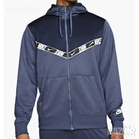  - страхотно мъжко горнищNike Sportswear Men's Full-Zip Hoodieе КАТО НОВО ХЛ, снимка 3 - Спортни дрехи, екипи - 52147634