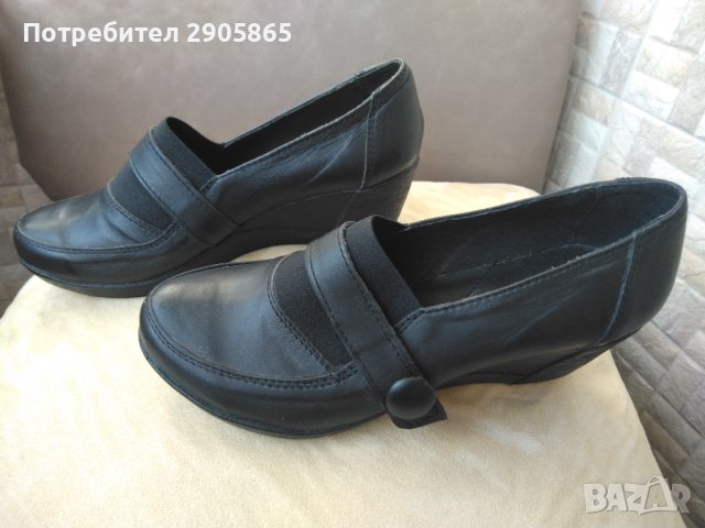 Нови кожени български обувки, снимка 2 - Дамски ежедневни обувки - 42299852