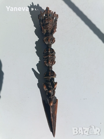 Бронзова кама от Камбоджа , снимка 6 - Статуетки - 52945426