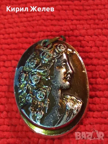РЕТРО КАМЕЯ МЕДАЛЬОН 3205, снимка 8 - Колиета, медальони, синджири - 30580738