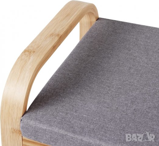 Шкаф за обувки / Пейка ZJSJ-SS01BB, снимка 3 - Шкафове - 39824994