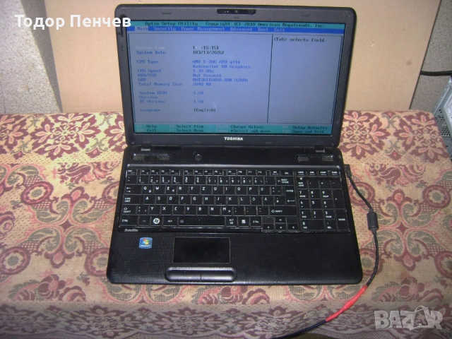 Toshiba Satellite C660D за части