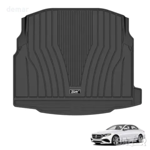 3W TPE постелка за багажник Mercedes E-Class W213 2017-2023, снимка 2 - Аксесоари и консумативи - 55933411
