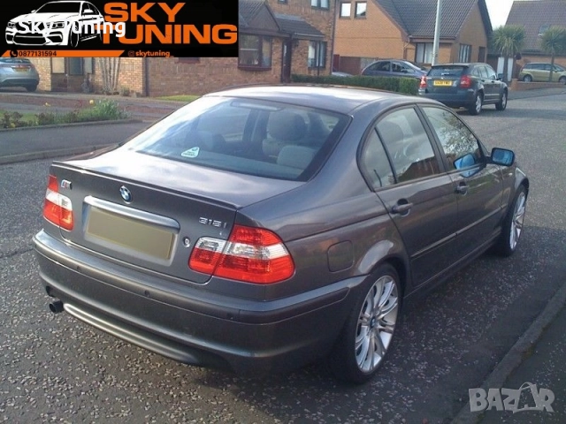 Bmw e46 Лип Багажник седан Bmw e46 добавка Lip крило тунинг е46, снимка 3 - Аксесоари и консумативи - 51954218