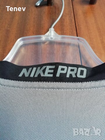 Nike Pro Training Compression оригинална спортна мъжка блуза дълъг ръкав тениска размер М , снимка 3 - Тениски - 39745803