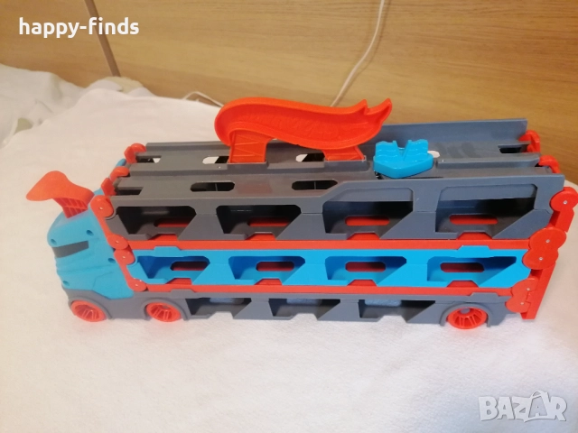 Hot Wheels GVG37 - Speedway Hauler, снимка 2 - Коли, камиони, мотори, писти - 52516863