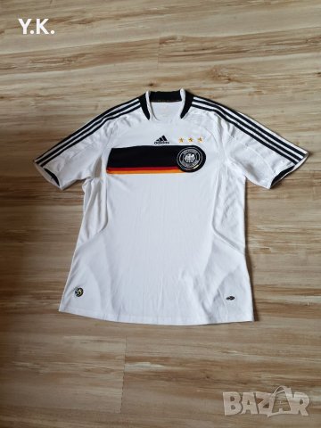 Оригинална мъжка тениска Adidas Climacool x Germany National Football Team / Season 08 (Home), снимка 2 - Тениски - 40675443