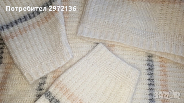 Дамски пуловер поло мохер вълна, снимка 4 - Блузи с дълъг ръкав и пуловери - 53126951