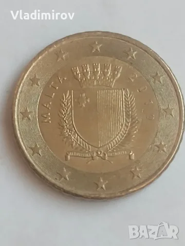 50 евроцента Малта 2019г