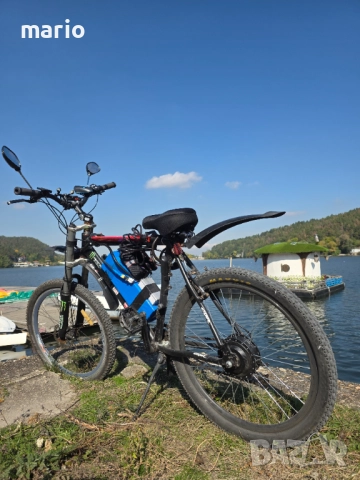 Продавам електрически алуминиев велосипед 500 вата кит 30 ah батерия, снимка 10 - Велосипеди - 51750382