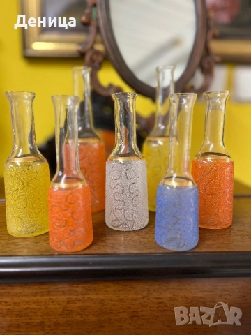 Захаросани шишенца -юзчета 2 броя-240 мл пълни 3 броя-130 мл пълни 2 броя-80 мл пълни Общо-7 броя