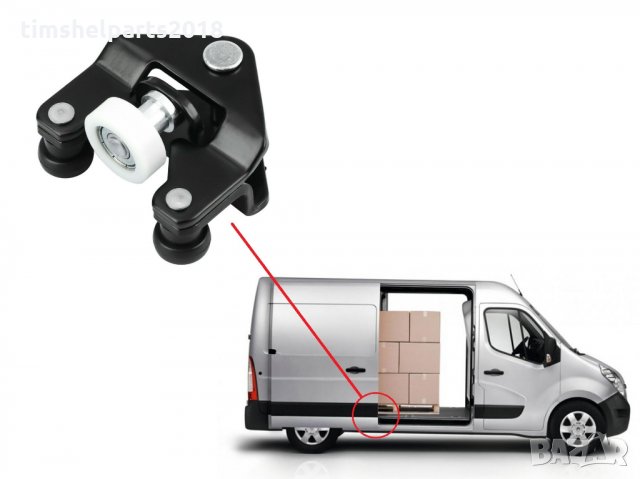 Ролка за Opel Movano, Renault Master, Nissan NV400 след 2010, Долна, Плъзгаща врата