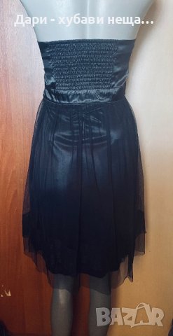 Рокля с тюл и дантела Vero Moda 🍀👗 S,M 👗🍀 арт.024 , снимка 5 - Рокли - 26676372