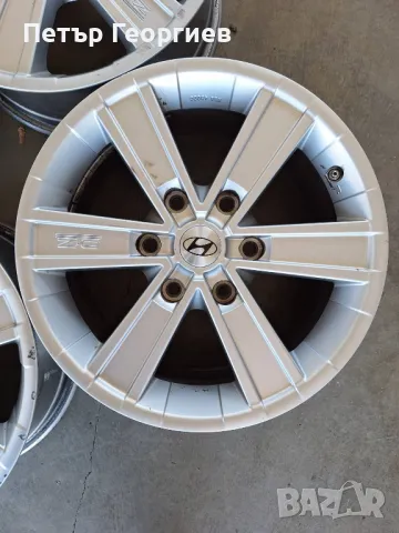 АЛУМИНИЕВИ ДЖАНТИ- HYUNDAI -6x139.7x92.5-17цола, снимка 4 - Гуми и джанти - 47494923