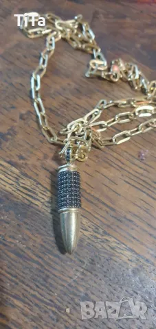 12,12 гр. Златно Колие 14 к проба 585, снимка 6 - Колиета, медальони, синджири - 49755199