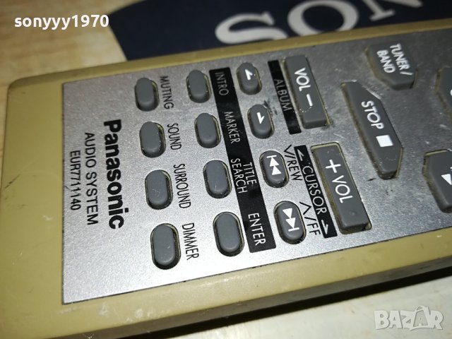 PANASONIC AUDIO REMOTE CONTROL-ВНОС SWISS 2608231726, снимка 12 - Други - 41974363