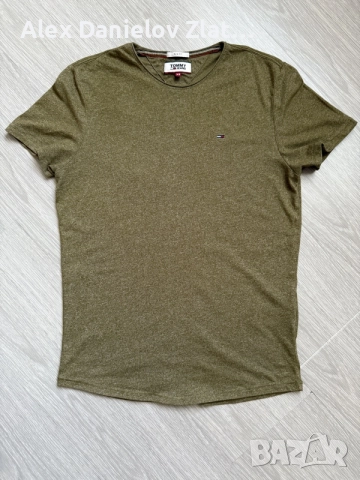 Мъжка тениска Tommy Jeans Essential (XS Slim Fit)