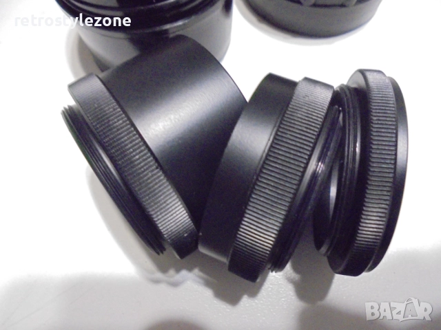 № 8308 Три броя старѝ адаптери/преходници с резба (фото аксесоари) , снимка 3 - Други ценни предмети - 51980613