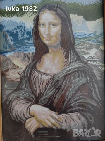 Мона Лиза гоблен , снимка 4 - Гоблени - 51544711