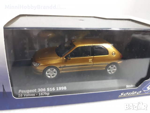 VW Golf Rallye G60 Syncro 160 Peugeot 306 1.43, снимка 4 - Колекции - 39340230