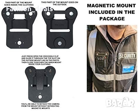 Нова Z5 Body 40MP камера с IR нощно виждане колан за гърди 64GB карта , снимка 4 - Камери - 41958867