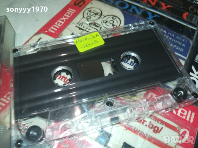 METALLICA-TAPE 0308251819, снимка 11 - Аудио касети - 51238061