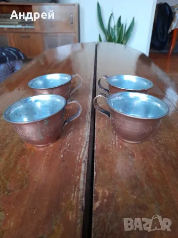 Стари медни, бакърени чаши