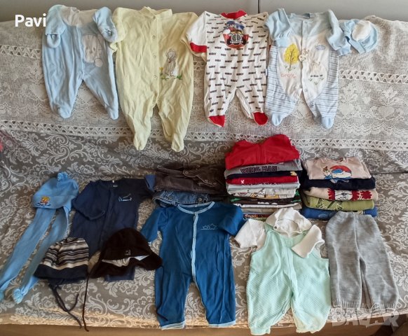 Детски дрешки 6-9 месеца, снимка 6 - Бебешки блузки - 42636478