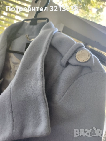 Дамско палто-пелерина, снимка 13 - Палта, манта - 52177830