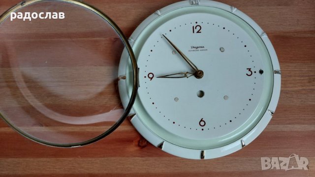 Порцеланов стенен часовник №3, снимка 4 - Антикварни и старинни предмети - 39404791
