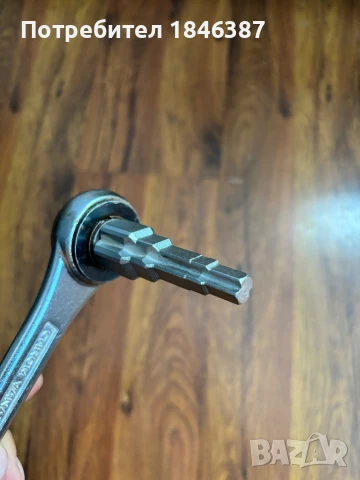 Тресчотка 1/2” Brinko + многостъпален ключ, снимка 3 - Ключове - 51154346