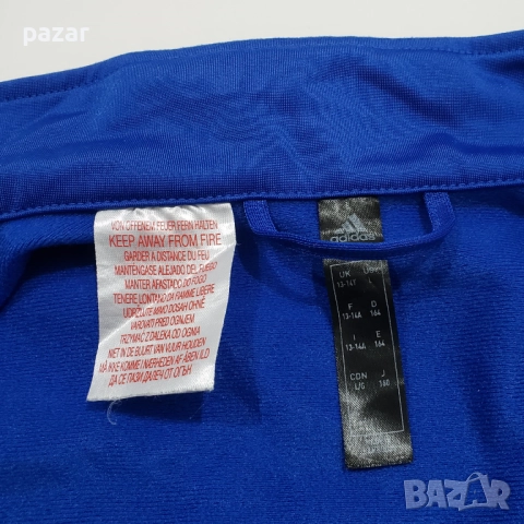 ADIDAS Оригинално Детско Спортно Горнище 13-14-164см Дамско XS-S Като Ново, снимка 9 - Детски анцузи и суичери - 52597593