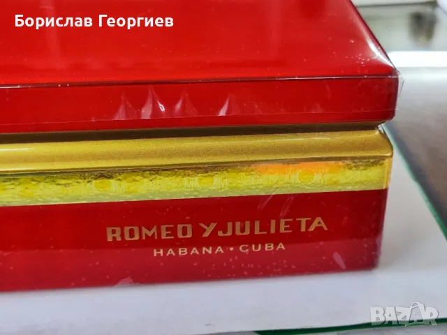 Кутия от пури Romeo y Julieta Nobles хумидор , снимка 6 - Колекции - 48364914