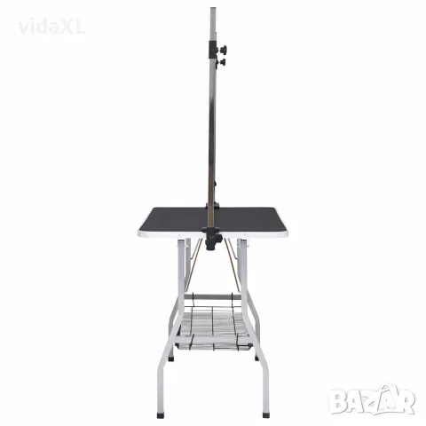 vidaXL Регулируема маса за груминг на кучета с 2 каишки и кошница, снимка 4 - За кучета - 56146226