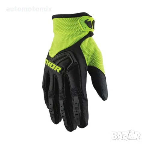 Текстилни ръкавици за крос атв ендуро,2 БР/К-Т - Неон, 721239, снимка 2 - Аксесоари и консумативи - 50298130