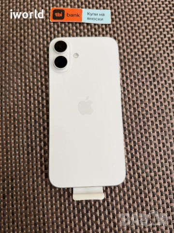 НОВ❗️ 256gb❗️ iPhone 16 PLUS ❗️Лизин iPhone 16 PLUS ❗️Лизинг от 56лв/м ❗️ бял ❗️ white Гаранция❗️, снимка 5 - Apple iPhone - 52885027
