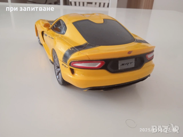 Колички Mercedes DTM, Dickie toys и Dodge SRT Viper GTS, Maisto, пластмасови 1/24, снимка 14 - Колекции - 50886710