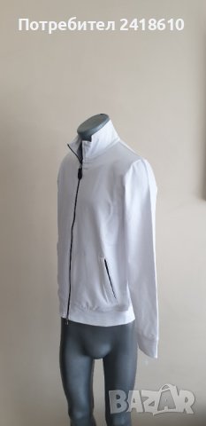 Dirk Bikkembergs Stretch Mens Full Zip Size M НОВО! ОРИГИНАЛ! Мъжкo Горнище!, снимка 3 - Спортни дрехи, екипи - 41963874