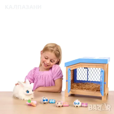 MOOSE Little Live Pets Зайче с 3 Изненади Mama Surprise 26593, снимка 9 - Игри и пъзели - 47437247
