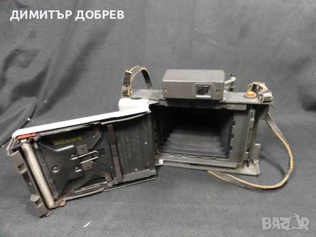 СТАР РЕТРО МЕХОВ ФОТОАПАРАТ POLAROID LAND CAMERA AUTOMATIC 215, снимка 7 - Антикварни и старинни предмети - 51658642