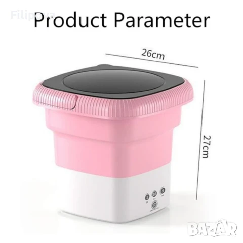 Мини сгъваема преносима пералня – 6.5 L