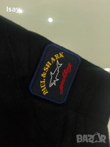 Мъжка тениска Паул Шарк 3ХЛ последен размер в черен цвят , снимка 3 - Тениски - 53169359