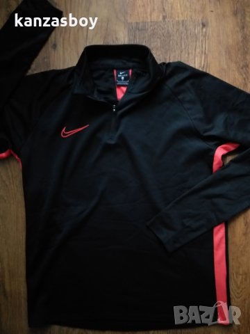 Nike Dry Academy Drill Top - страхотна мъжка блуза КАТО НОВА, снимка 6 - Спортни дрехи, екипи - 35733956